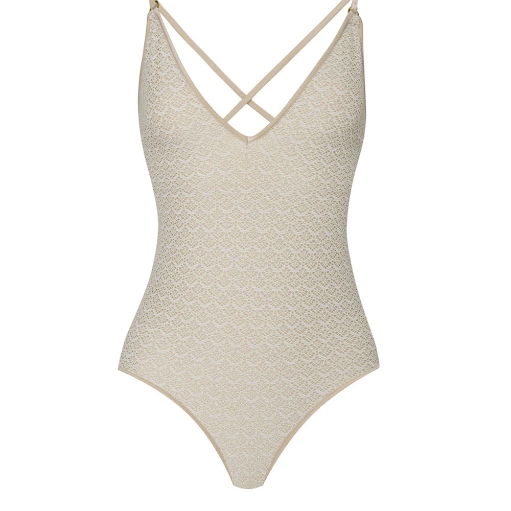 PQ Swim Cream One-Piece Swimsuit - Picture 2 of 9